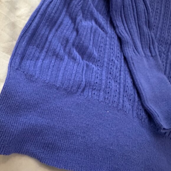 Moda International Purple Sweater - Size Small - Picture 4 of 7